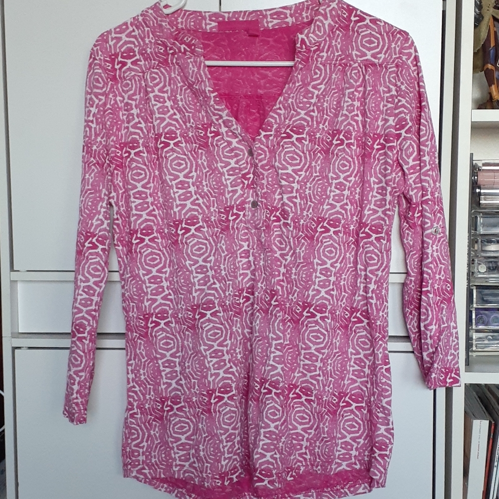 Fresh Produce Pink Patterned Shirt